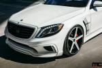 Mercedes-Benz S550 by MC Customs and Savini Wheels 2014 года
